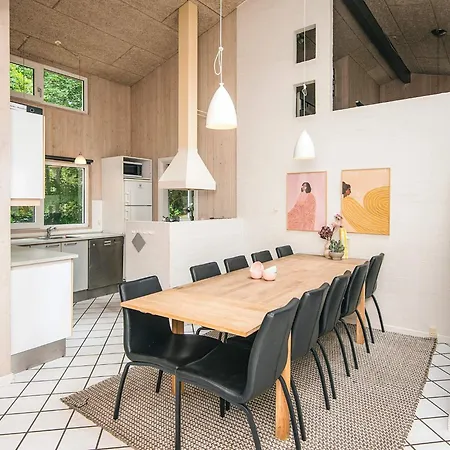 10 Person In Glesborg-by Traum Casa de Férias